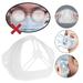 Caihezhi 10Pcs 3D Reusable Inner Frame Breathable Face Cover Makeup Protection Bracket