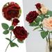 Hxoliqit Rose Single Branch Multi Head Rose Wedding Simulation Flower Living Room Decoration Shooting Artificial Flower Silk Flower Artificial Flowers Artificial Plants & Flowers Home Decor