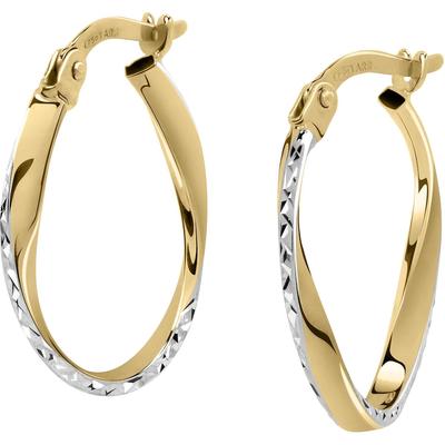 CHRIST Creolen 585er Gelbgold One Size Damen Image