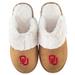 Women's ZooZatz Oklahoma Sooners Faux Fur Slippers