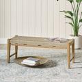 Marbella Woven Bench - Grandin Road