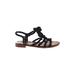 Sam Edelman Sandals: Black Print Shoes - Women's Size 8 - Open Toe