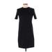Zara W&B Collection Casual Dress - Shift: Black Dresses - Women's Size Small