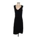 Tahari Casual Dress - Sheath: Black Solid Dresses - Women's Size Small