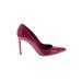 Dolce & Gabbana Heels: Burgundy Shoes - Women's Size 37.5