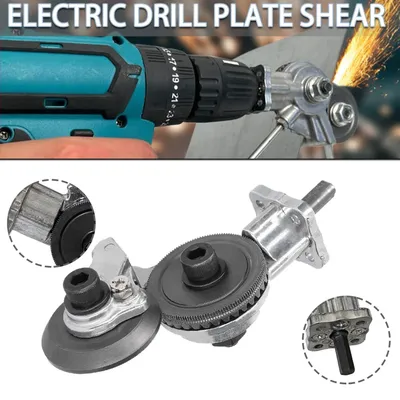 Electric Drill Plate Cutter Attachment Metal Sheet Cutter Free