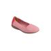 Women's The Bethany Slip On Flat by Comfortview in White Red (Size 7 1/2 M)