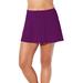 Plus Size Women's Chlorine Resistant A-line Swim Skirt by Swimsuits For All in Spice (Size 22)