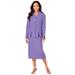 Plus Size Women's Two-Piece Skirt Suit with Shawl-Collar Jacket by Roaman's in Vintage Lavender (Size 22 W)