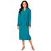 Plus Size Women's Two-Piece Skirt Suit with Shawl-Collar Jacket by Roaman's in Deep Turquoise (Size 36 W)