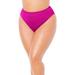 Plus Size Women's High Leg Swim Brief by Swimsuits For All in Fruit Punch (Size 20)
