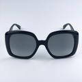 Gucci Accessories | Gucci Gg0713s 006 Sunglasses Black Green Gray Gradient Oversized Woman | Color: Black/Green | Size: Os