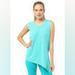 Nike Tops | Nike Dri Fit Touch Club Side Tie Asymmetrical Tank Top Active Gym Workout Blue | Color: Blue | Size: S