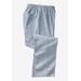 Men's Big & Tall Fleece Open-Bottom Sweatpants by KingSize in Dusty Blue (Size 2XL)