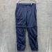 Columbia Pants & Jumpsuits | Columbia Pants Women 2 Ladies Blue Navy Cargos 2 In 1 Zip Outdoors Pockets | Color: Blue | Size: 2