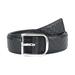 Gucci Accessories | Gucci Micro Gg Black Calf Leather Silver Buckle Belt Size | Color: Black | Size: Os