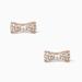 Kate Spade Jewelry | Kate Spade - Ready Set Bow Pave Bow Studs | Color: Gold/Pink | Size: Os