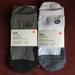 Lululemon Athletica Accessories | Lululemon No Show Run Course White Grey M/L High Speed Gift Warm Cozy | Color: Gray/White | Size: M/L Run Course