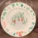 Disney Holiday | Disney Winnie The Pooh 10.5” Christmas Dinner Plate - Pooh Piglet Tigger | Color: Red/White | Size: 10.5”