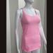 Lululemon Athletica Tops | Lululemon Athletica Pink And White Striped Stretch Tank Top Built In Bra Sz S | Color: Pink/White | Size: S