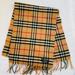 Burberry Accessories | Burberry Nova Check Scarf Lambswool England Horse Authentic Winter Women Men Bag | Color: Black/Tan | Size: Os