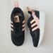 Adidas Shoes | Adidas Toddler Girls Sz 8 Sneakers Studio London Black Pink Floral | Color: Black/Pink | Size: 8g