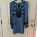 Free People Dresses | Free People Flowy Mini Dress Size Medium | Color: Blue/Green | Size: M