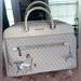 Michael Kors Bags | Michael Kors Paris Weekender Travel Bag | Color: Cream/White | Size: Os