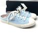 Converse Shoes | New In Box Converse Backless Sneaker Women's Size 7.5 Mule Slip Canvas Blue | Color: Blue/White | Size: 7.5