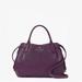 Kate Spade Bags | Kate Spade Dumpling Small Pebbled Leather Satchel Crossbody, Ripe Plum Purple | Color: Purple | Size: Os