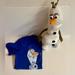 Disney Toys | Disney Frozen Olaf Bundle.Teeshirt Xl And Plush Olaf | Color: Blue/White | Size: Xl