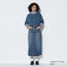 Women's Denim Long Skirt | Blue | 2 | UNIQLO US