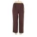 Draper's & Damon's Casual Pants - High Rise: Brown Bottoms - Women's Size X-Large Petite