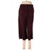 Forever 21 Casual Pants - High Rise: Burgundy Bottoms - Women's Size Medium