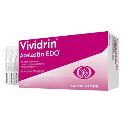 Vividrin Azelastin EDO 0,5 mg/ml Augentr.Lsg.i.EDP 20x0,6 ml Augentropfen Image