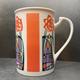 Vintage Rennie Mackintosh design fine porcelain mug Glencairn studio
