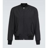 Wool And Mohair Bomber Jacket