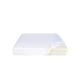 Protège-matelas en 100% coton bio blanc 140 x 190 cm