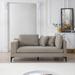U-shaped Sectional Sofa Set w/ Chaise, L-shaped Sectional Couch w/ Small Drawer Coffee Table, Upholstered Loveseat w/ Pillows