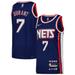 Men's Nike Kevin Durant Blue Brooklyn Nets Swingman Player Jersey - City Edition