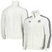 Men's adidas Originals Cream Germany National Team Beckenbauer Full-Zip Track Jacket