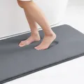 Polymères de pied en mousse à mémoire de forme épaissie pure tapis au glouton tapis de sol pour