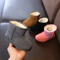 Bottes de neige décontractées pour enfants chaussures de course pour garçons et filles chaussures