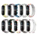 Bracelet en silicone pour Xiaomi Mi Band 5 4 3 bracelet de remplacement pour Xiaomi Band 5 ata Band