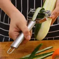 Éplucheur de légumes de cuisine en acier inoxydable coupe-pommes de terre trancheuse à légumes à