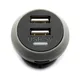 Mini chargeur voiture universel double USB double Port 12V-24V adaptateur prise USB