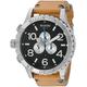 Nixon Men's '51-30 Chrono' Quartz Leather Watch, Color:Beige (Model: A1242299-00)