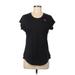 Puma Active T-Shirt: Black Activewear - Women's Size Medium