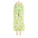 Lilly Pulitzer Casual Pants - Mid/Reg Rise: Green Bottoms - Women's Size 6