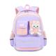 FANDARE Cute Children's School Bags for Girls Boys Elementary School Bags Teens Bookbags Kids Backpacks Primary Student for 4-6 Grade Daughter Son Travel Spring Outing Daypacks Purple